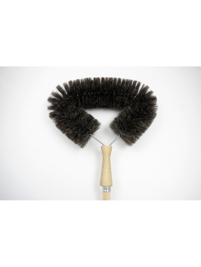 Brosse ménage tête de loup