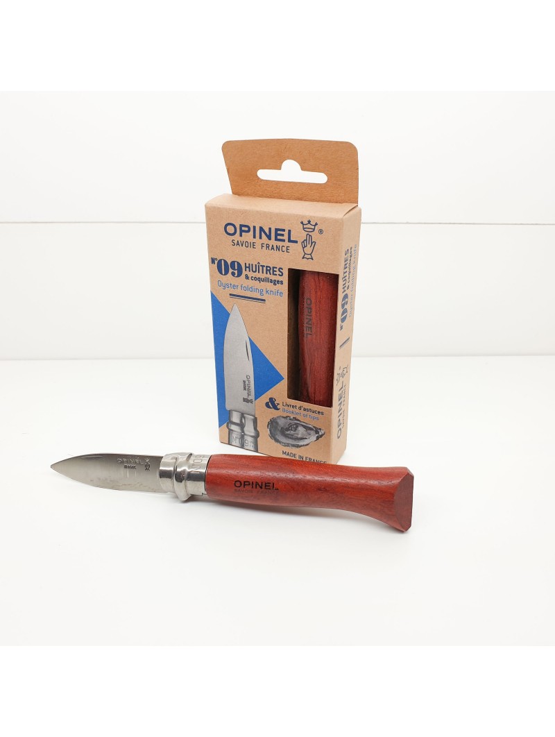 Couteau à huître Opinel N°09 avec gravure