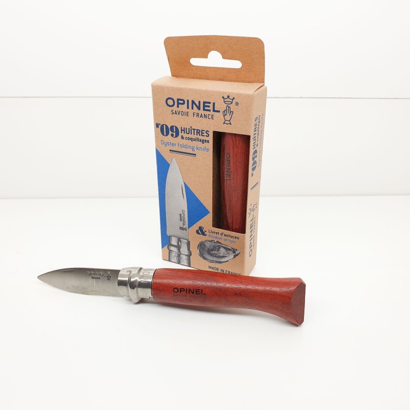 Couteau à huître Opinel N°09 avec gravure - Brianto Cadeau