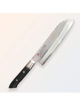 Kasumi Hammered Santoku