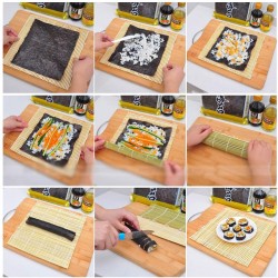 LOUIS TELLIER SUSHI maker, MAKI molding mat