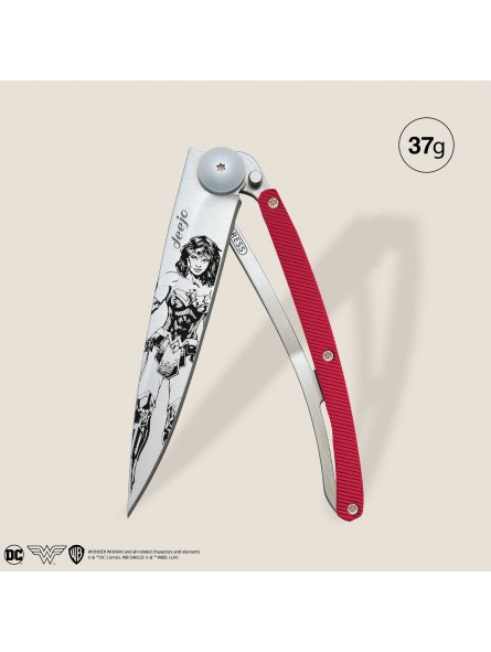 couteau Deejo Wonderwoman couteau Deejo Wonderwoman