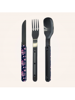 Set de couverts Akinod "12h34" Cerisier