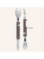 couvert multifonctions Akinod "13h25" Aluminium gris foncé